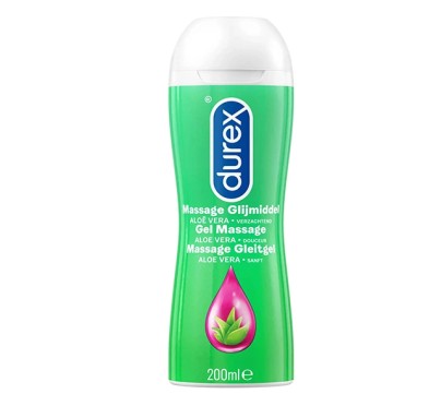 Lubrykant i żel do masażu - Durex Massage Lubricant Aloe Vera 200 ml